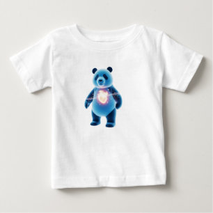 T-shirt Pour Bébé Balayage médical 3D holographique futuriste de pan