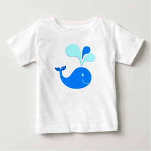 T-shirt Pour Bébé Baleine