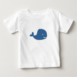 T-shirt Pour Bébé Baleine de bleus layette