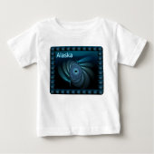 T-shirt Pour Bébé Baleines à glace (Devant)