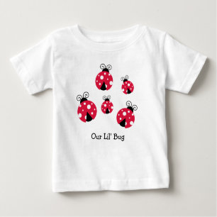 T-shirt Pour Bébé Balise Ladybug personnalisée