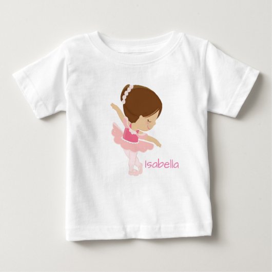 T-shirt Pour Bébé Ballerina (Devant)