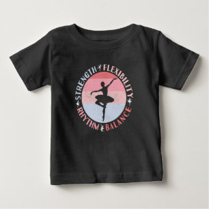 T-shirt Pour Bébé Ballerina Ballet Dancer - Valeurs Mindset