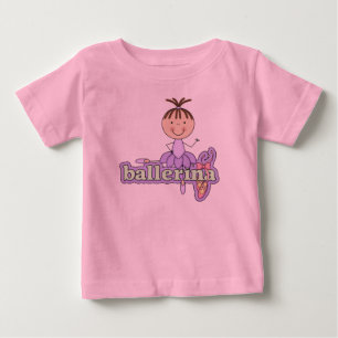 T-shirt Pour Bébé Ballerine - Body en tulle bébé lilas