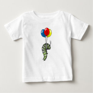 T-shirt Pour Bébé Balloon caterpillar