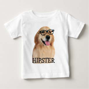 T-shirt Pour Bébé Ballot de hippie de golden retriever