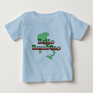 T-shirt Pour Bébé Bambino de Bello (beau bébé italien)