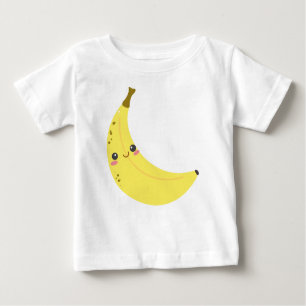 T-shirt Pour Bébé banane, fruits, jaune
