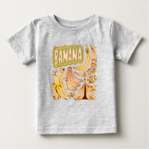 T-shirt Pour Bébé Banane / Illustration de banane