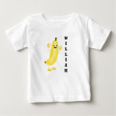 T-shirt Pour Bébé Banane mignonne (Devant)