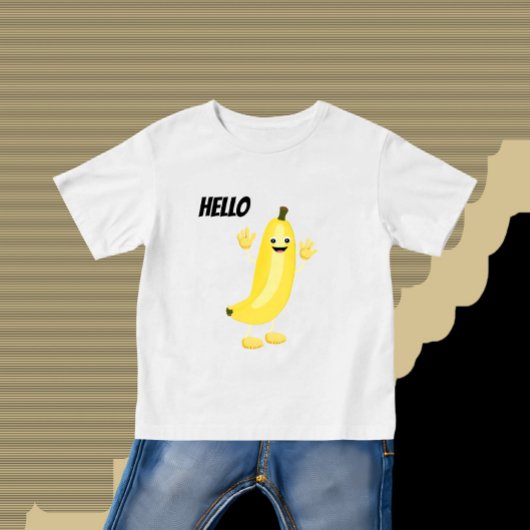 T-shirt Pour Bébé Banane mignonne