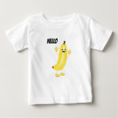 T-shirt Pour Bébé Banane mignonne (Devant)
