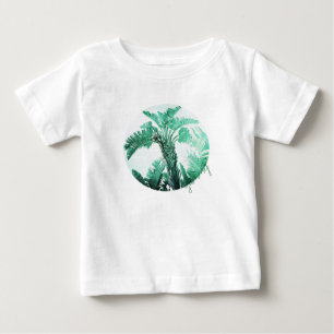 T-shirt Pour Bébé Banane plante feuille verte