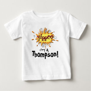 T-shirt Pour Bébé Bande dessinée d'art hourra ! Pièce en t de part