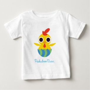T-shirt Pour Bébé Bandit semi-transparent de Pâques de grange le