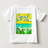 T-SHIRT POUR BÉBÉ BANNIÈRE DE SOLEIL (Dos)