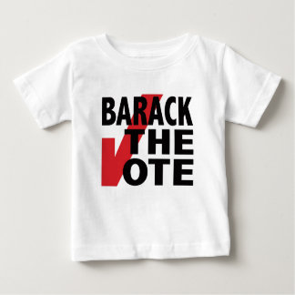 T-shirt Pour Bébé Barack le vote