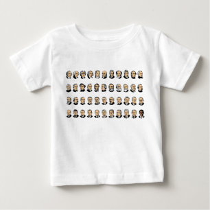 T-shirt Pour Bébé Barack Obama - Présidents des États-Unis
