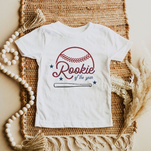 T-shirt Pour Bébé BARRY Rookie de l'année Baseball anniversaire