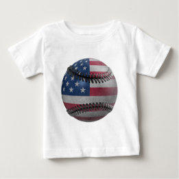 T-shirt Pour Bébé Baseball américain