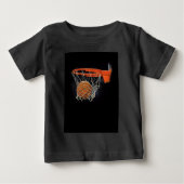 T-shirt Pour Bébé Basket (Devant)