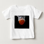 T-shirt Pour Bébé Basket (Devant)