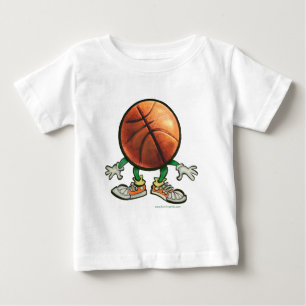 T-shirt Pour Bébé Basket