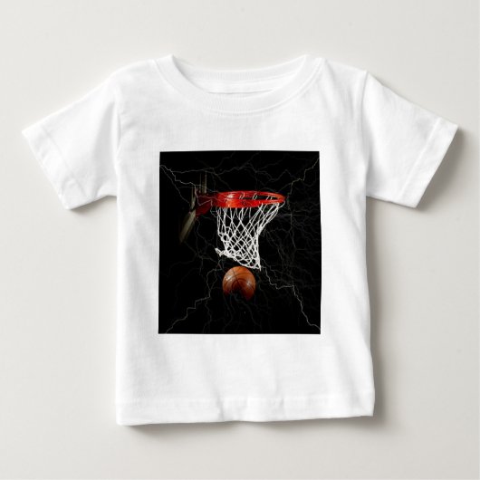 T-shirt Pour Bébé Basket (Devant)