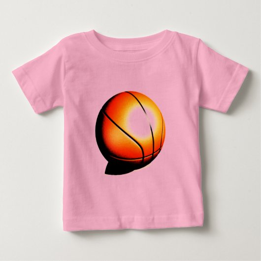 T-shirt Pour Bébé Basket-ball (Devant)