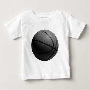 T-shirt Pour Bébé Basket-ball noir et blanc