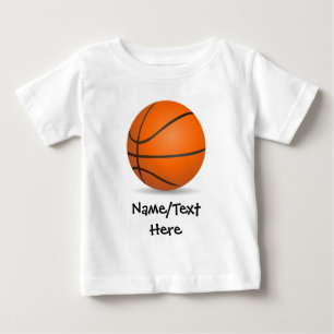 T-shirt Pour Bébé Basket-ball sportif pour enfants personnalisés Jou
