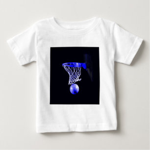 T-shirt Pour Bébé Basket bleu