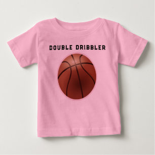 T-shirt Pour Bébé Basketball Double Dribble