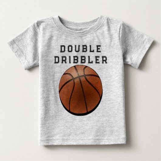 T-shirt Pour Bébé Basketball drôle (Devant)