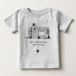 T-shirt Pour Bébé Bâtiment original de Krystal