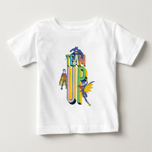 T-shirt Pour Bébé Batman | Équipe (Devant)