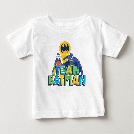 T-shirt Pour Bébé Batman | Team Batman (Devant)