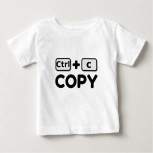 T-shirt Pour Bébé BATTON Copier jumeaux