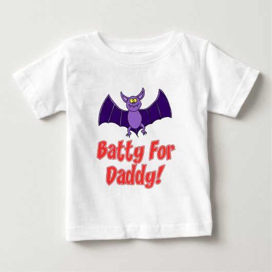 T-shirt Pour Bébé Batty pour papa (Devant)