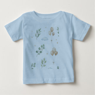 T-shirt Pour Bébé Bavoir pour bébé avec motifs botaniques de eucalyp