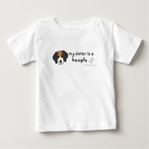 T-shirt Pour Bébé beagle