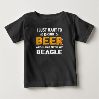 T-shirt Pour Bébé Beagle Papa - Drôle Fête des pères Amoureux des ch