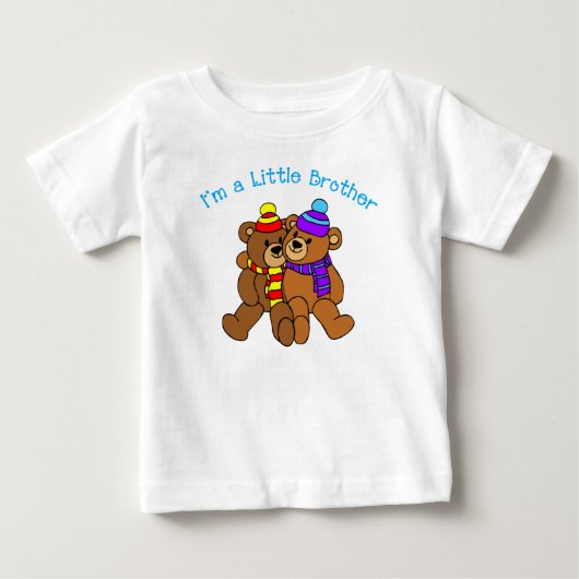 T-shirt Pour Bébé Bear Lil Bro (Devant)