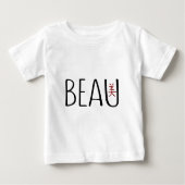 T-shirt Pour Bébé Beau (Devant)