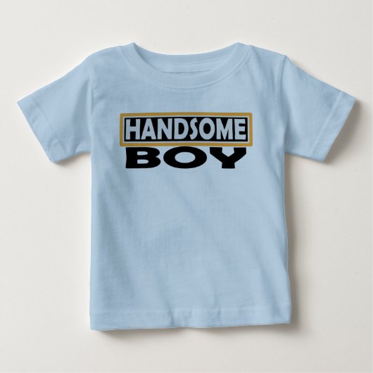 T-SHIRT POUR BÉBÉ BEAU (Devant)