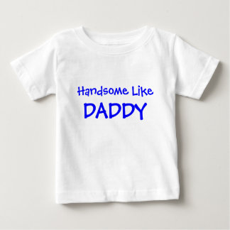 T-shirt Pour Bébé Beau comme papa