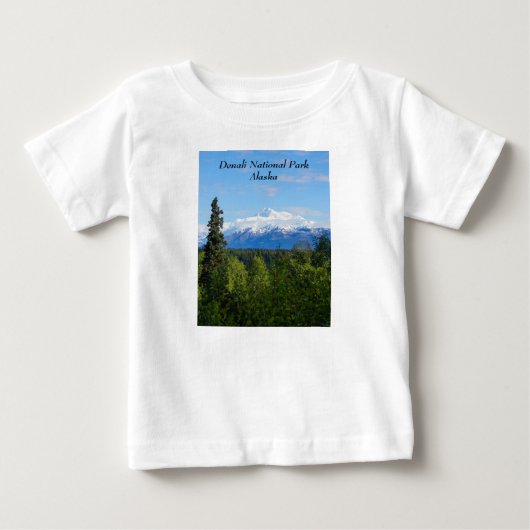T-shirt Pour Bébé Beau Denali (Devant)