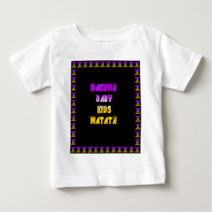 T-shirt Pour Bébé Beau Hakuna Matata Art Print