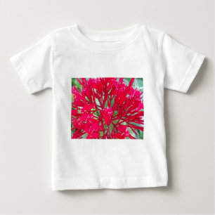 T-shirt Pour Bébé Beau Kaleidoscope de Milkweed rouge coloré