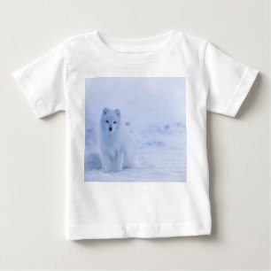 T-shirt Pour Bébé Beau renard arctique